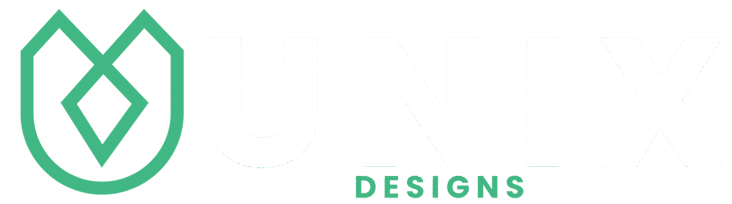 unix logo white