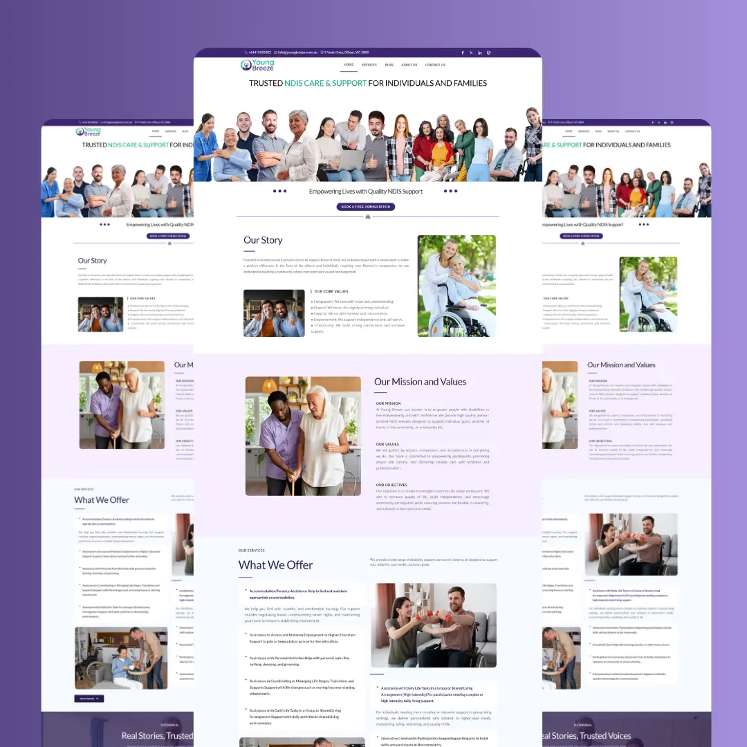 young breeze - Trusted NDIS Care & Support