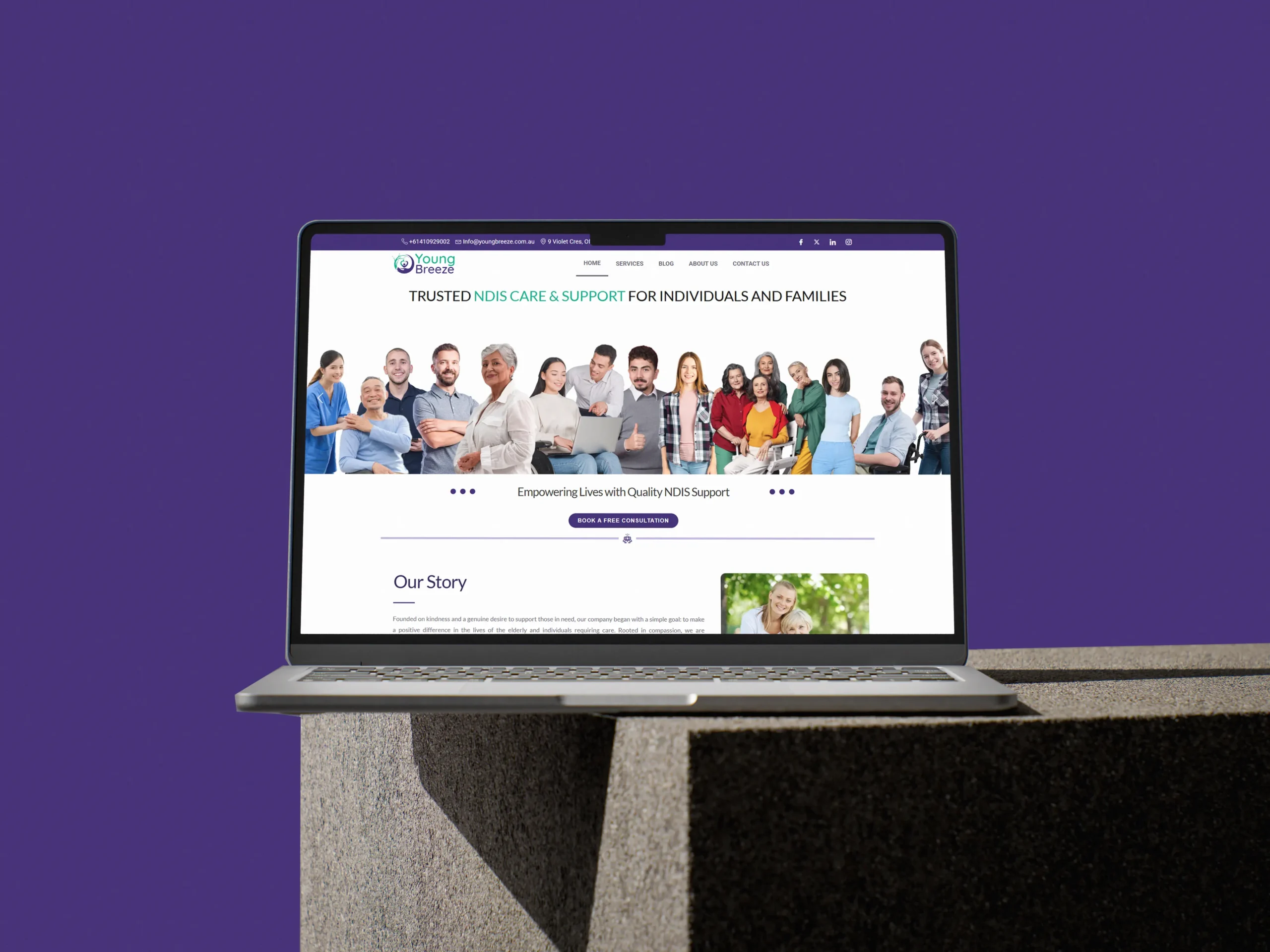 young breeze - Trusted NDIS Care & Support 1