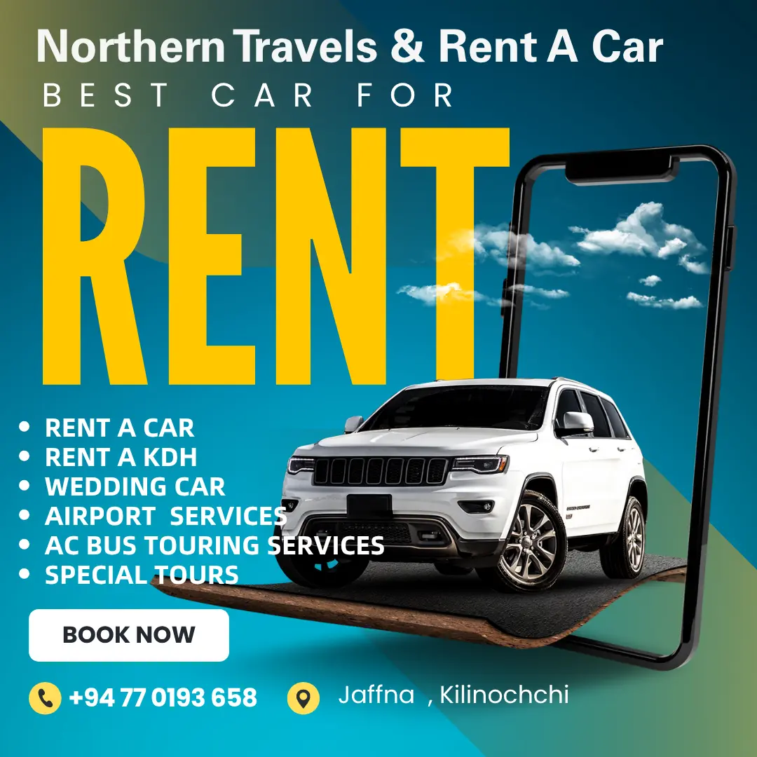website design company in sri lanka Northern Travels and Rent a car