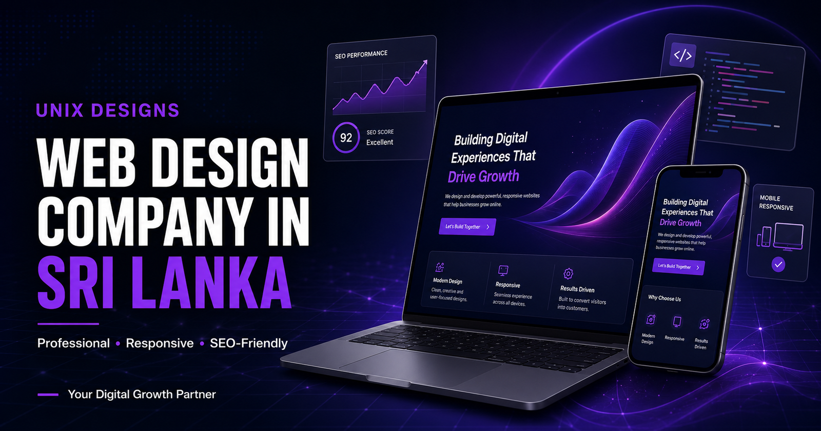 Unix Designs – Your Trusted Web Design Company in Sri Lanka