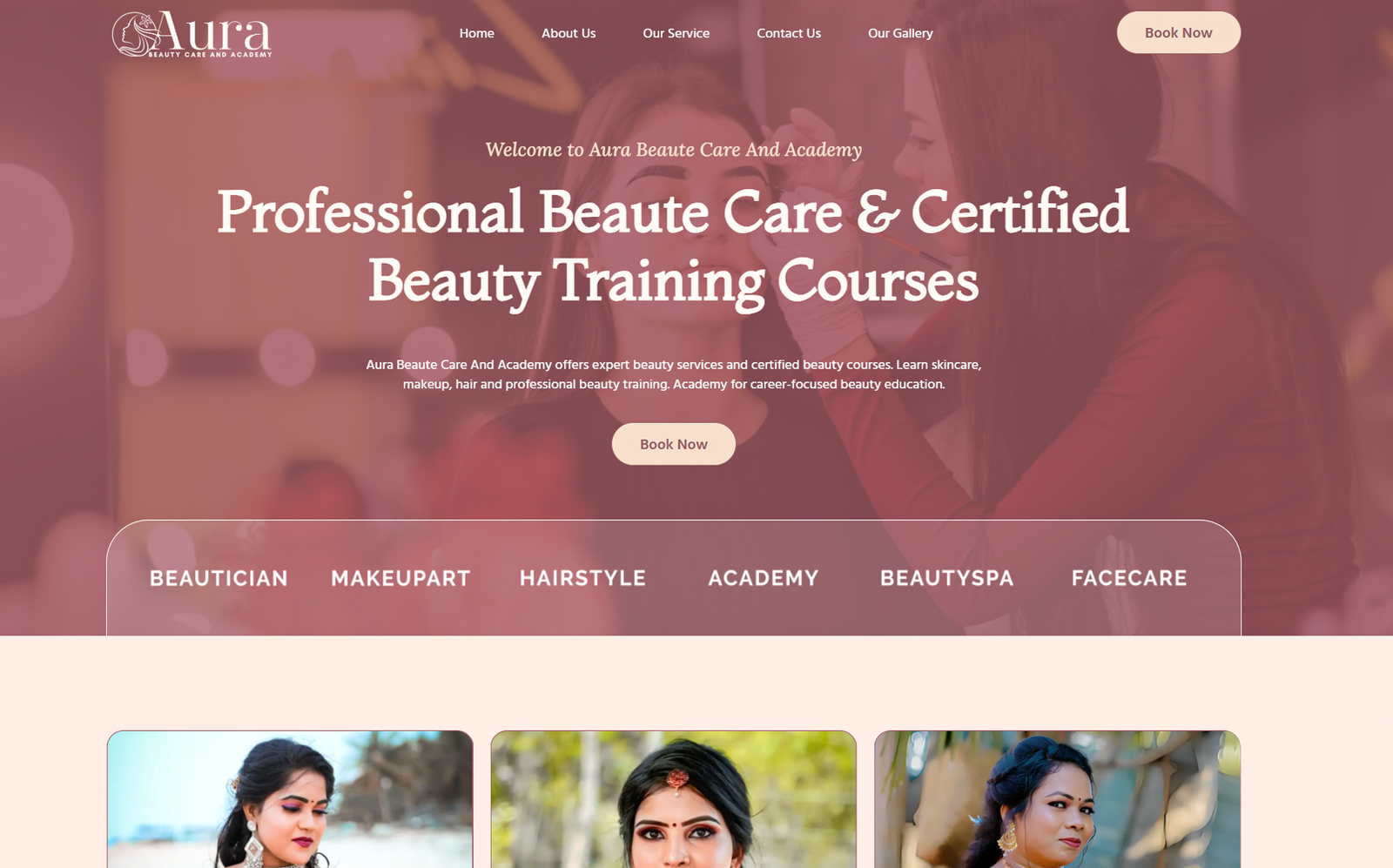Aura Beauty Care And Academy