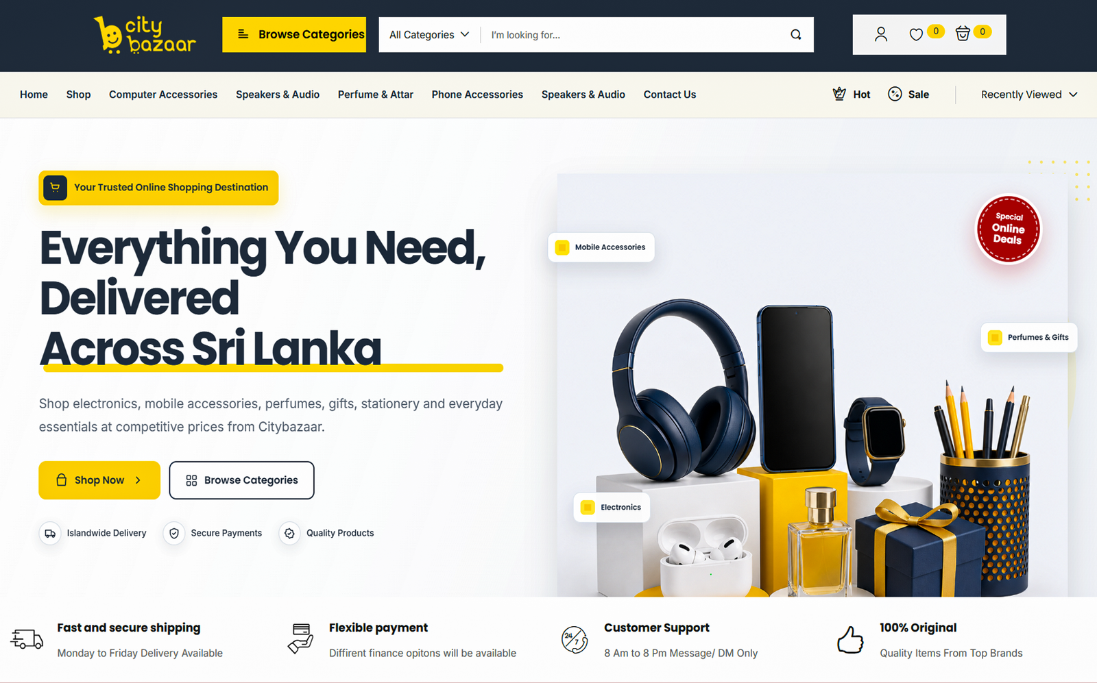 Citybazaar – E Commerce Websites