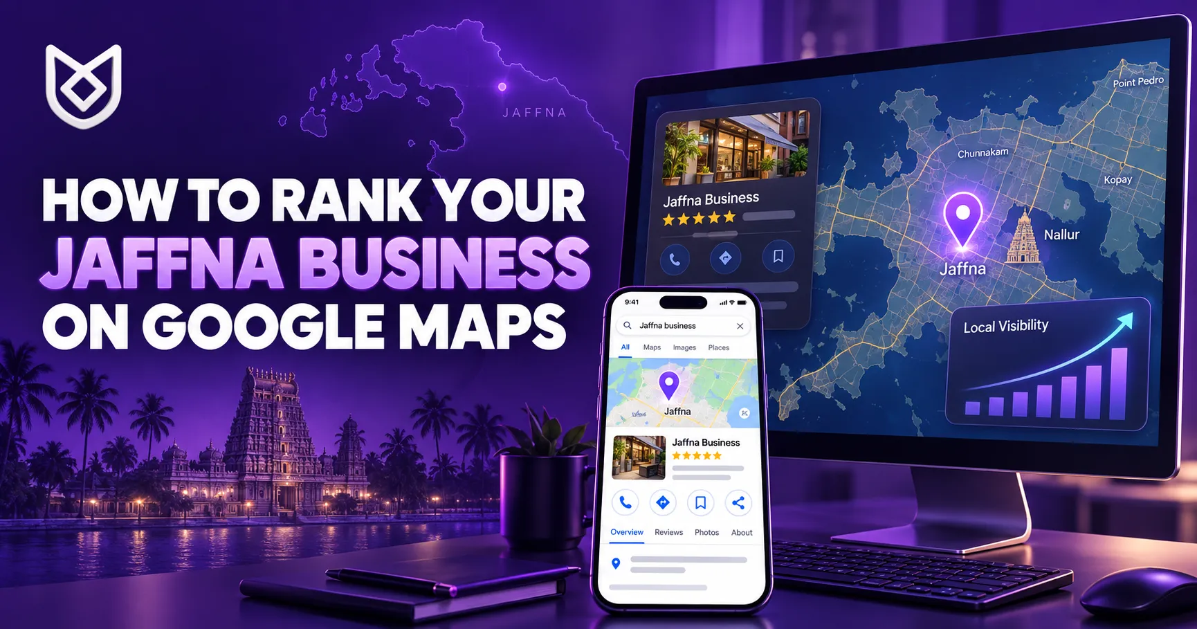 How to Rank Your Jaffna Business on Google Maps