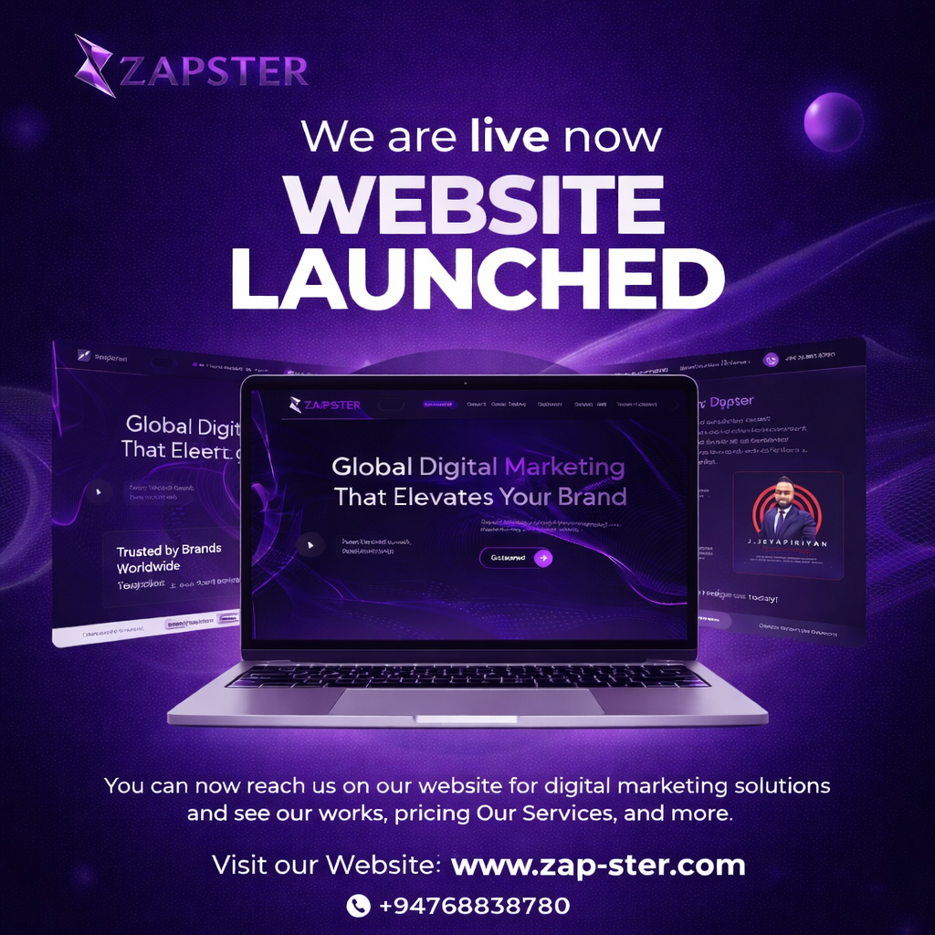 Digital Marketing Web Development Web Launched